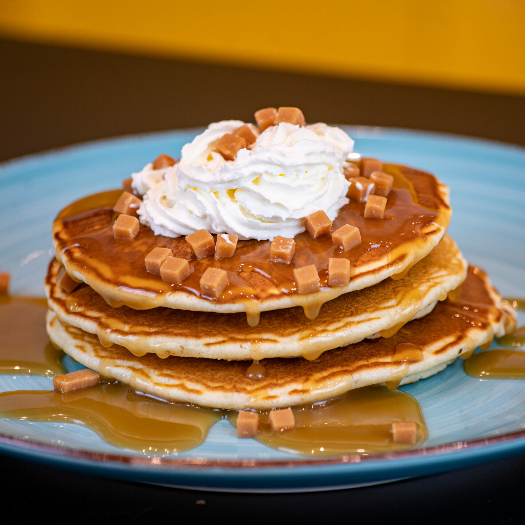 Salted Caramel Pancakes